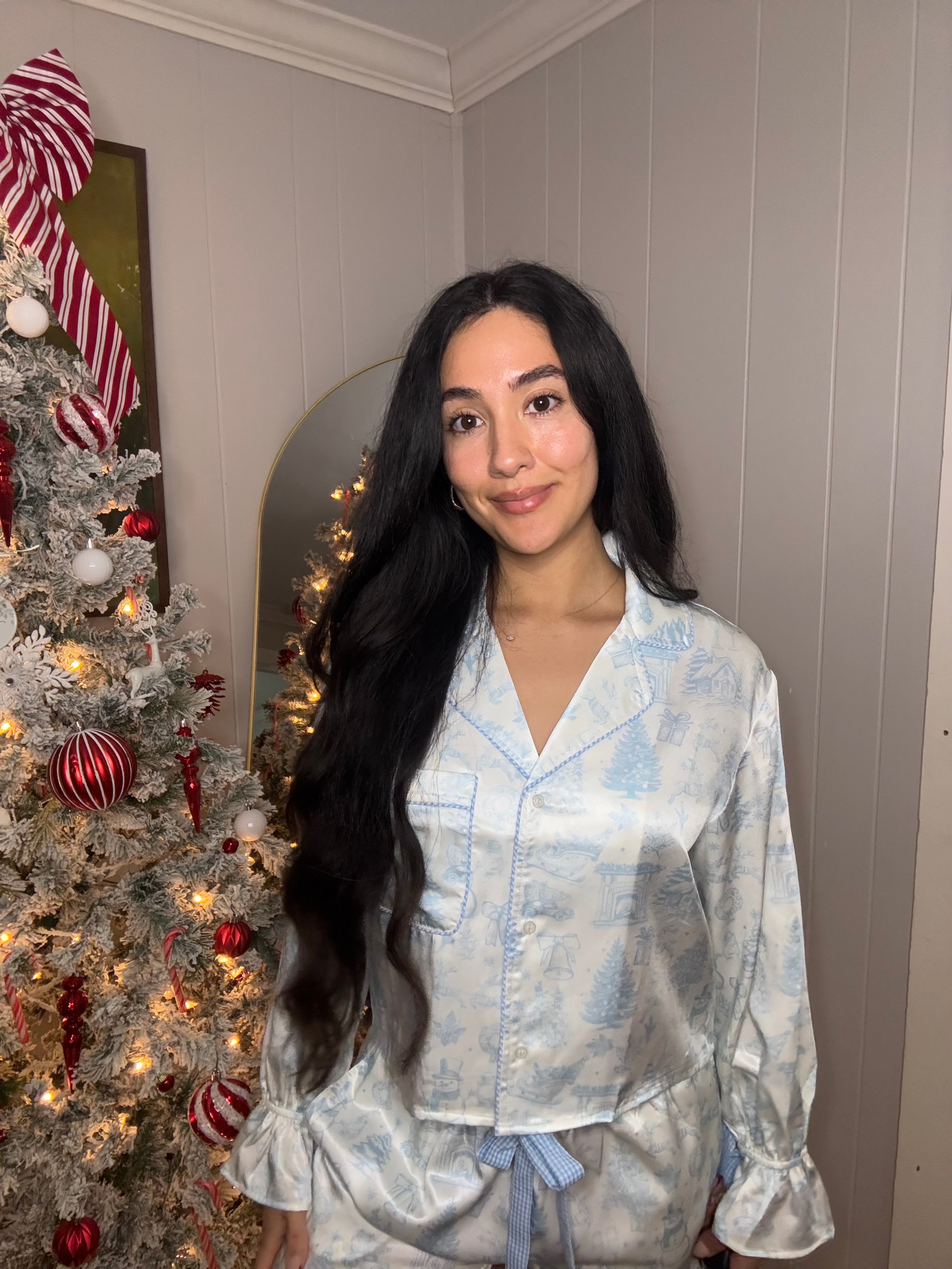 Blue Christmas PJ Set