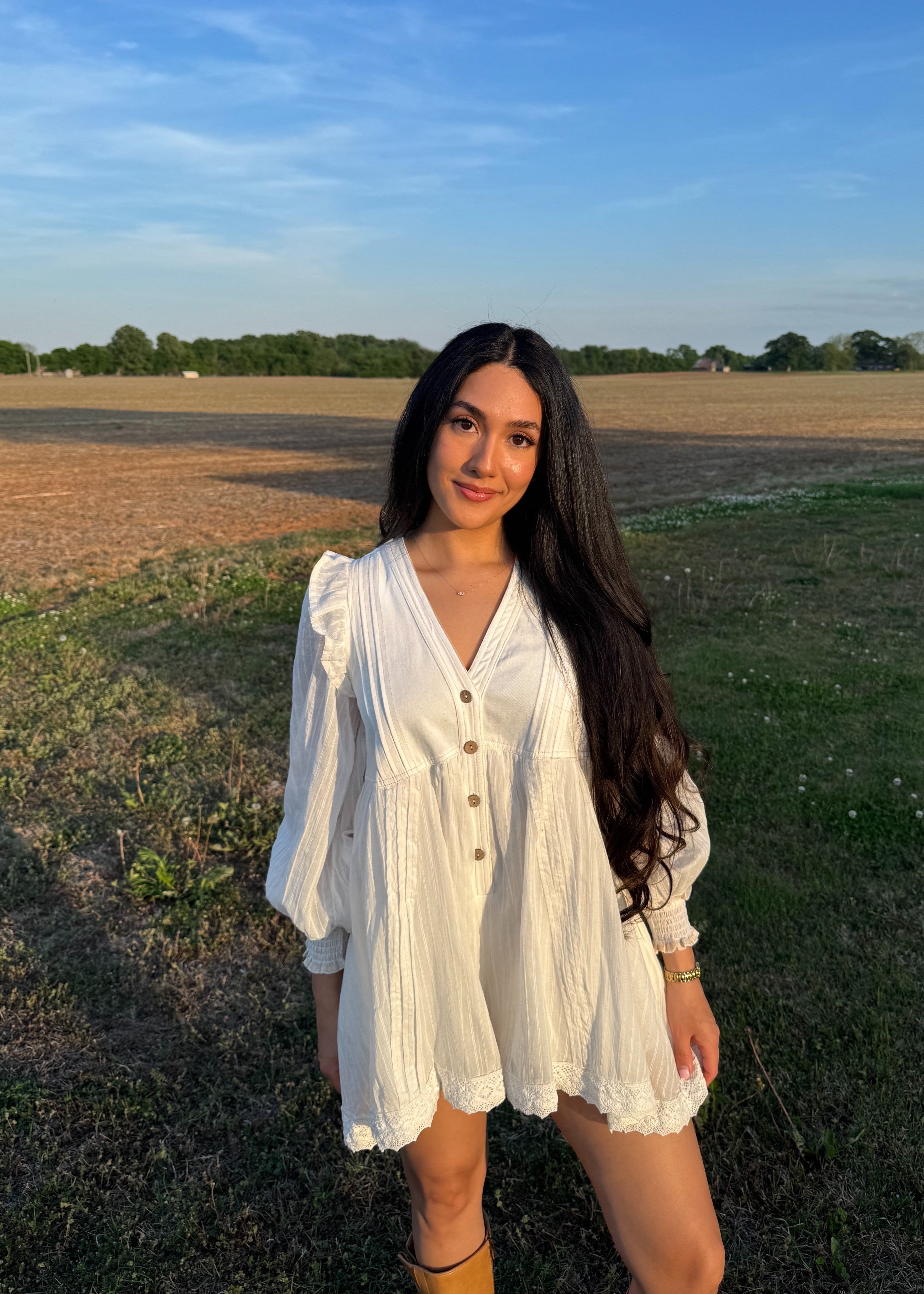 IVORY HOUR ROMPER