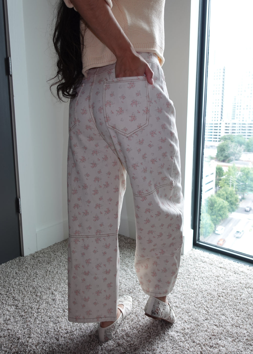 BLUSH PETAL PANTS