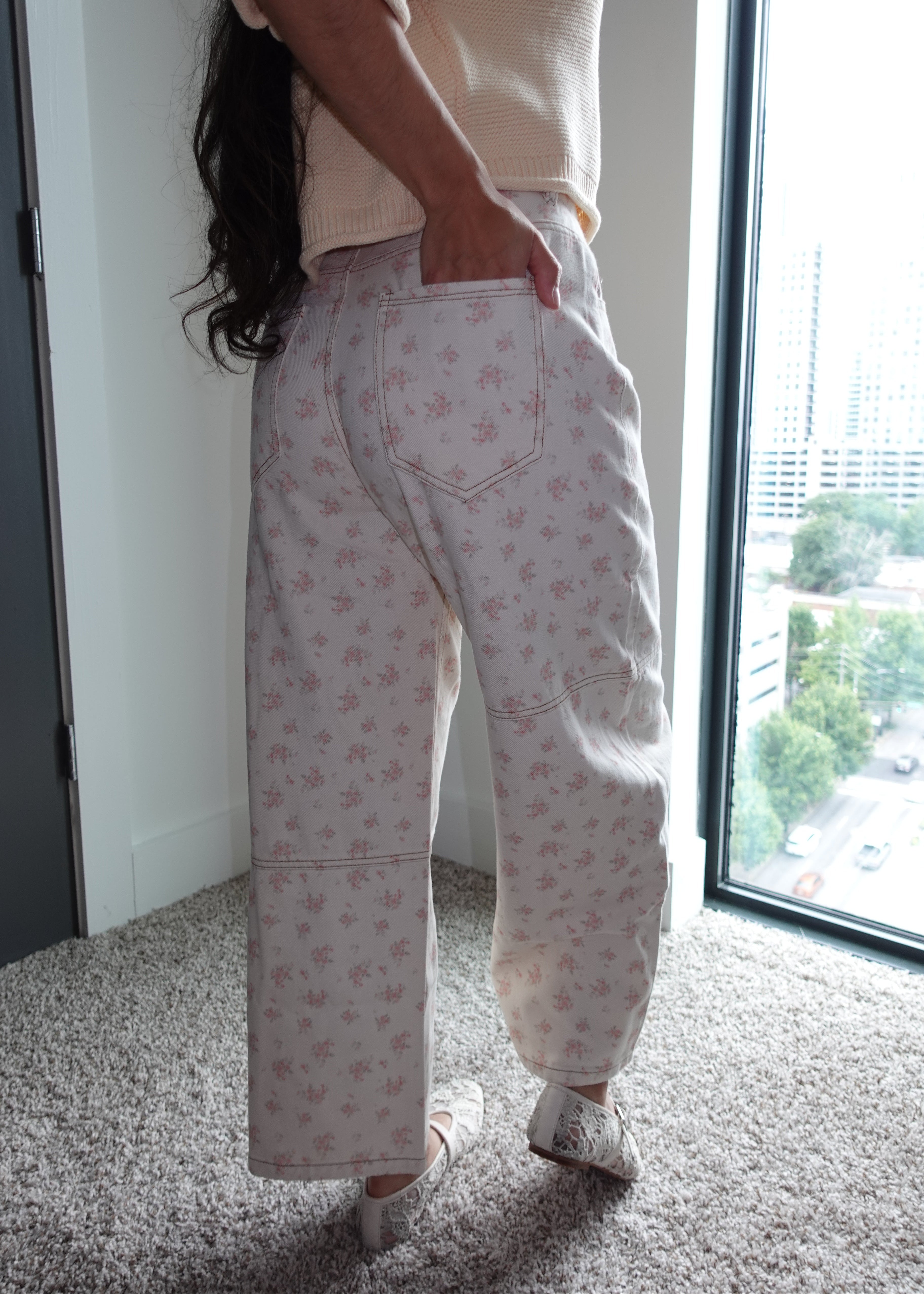 BLUSH PETAL PANTS