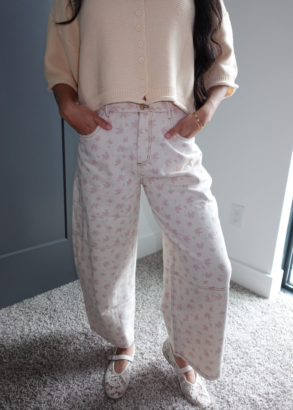 BLUSH PETAL PANTS
