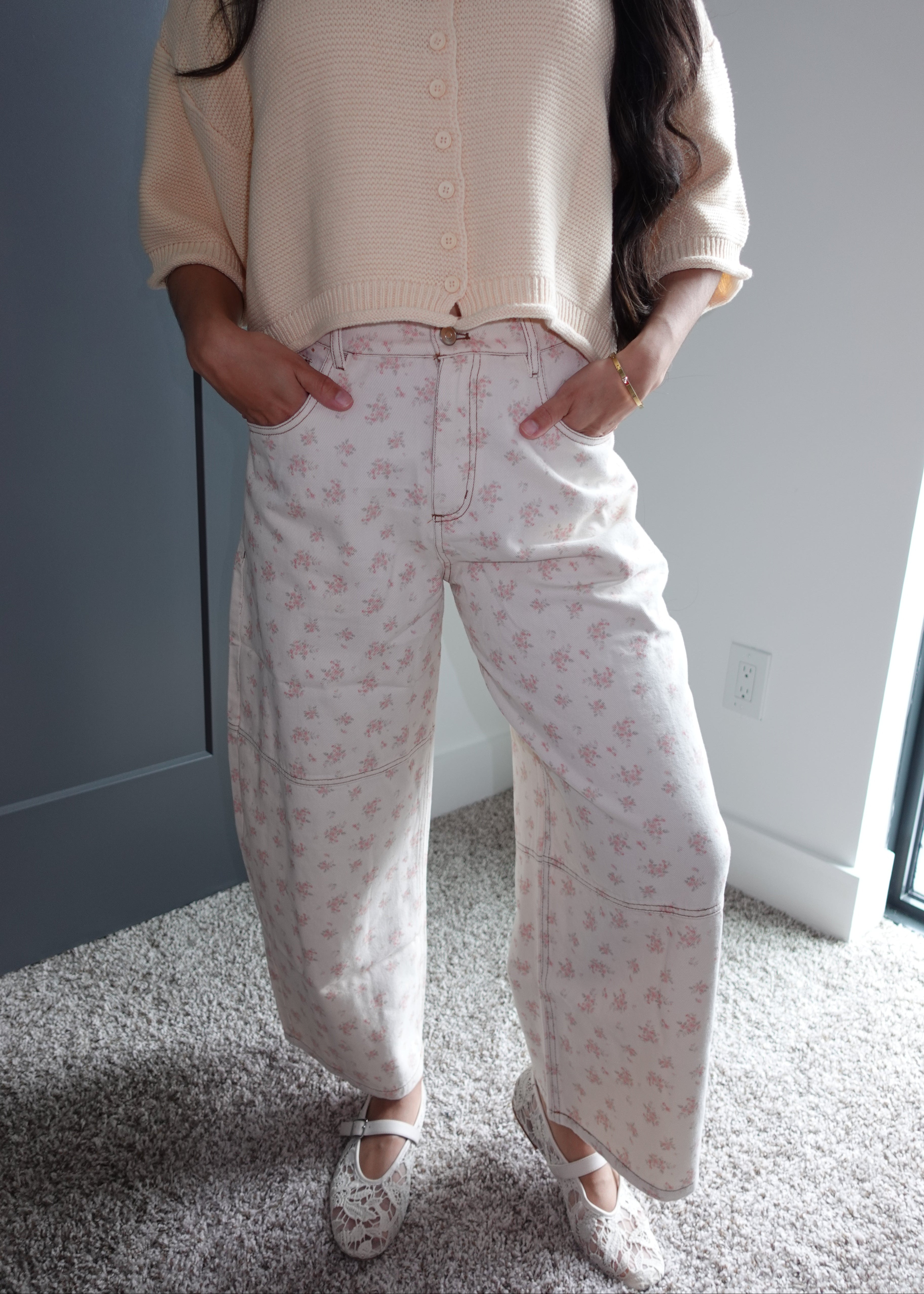 BLUSH PETAL PANTS