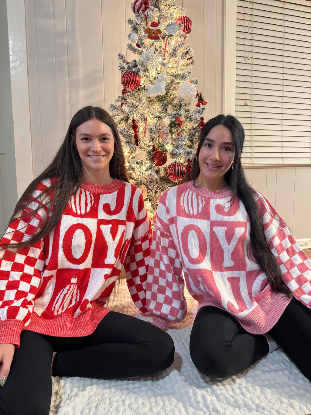 Cozy Joy Knit Sweater - Pink