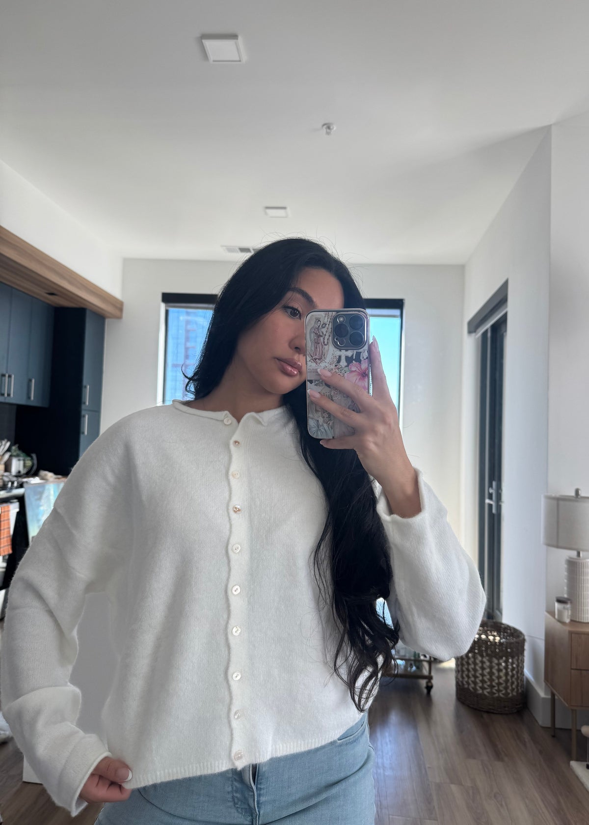 SNOW KNIT CARDIGAN