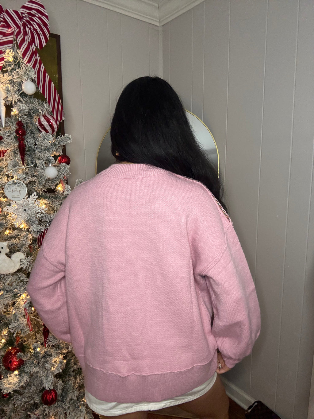 Sweet Candy Cane Sweater