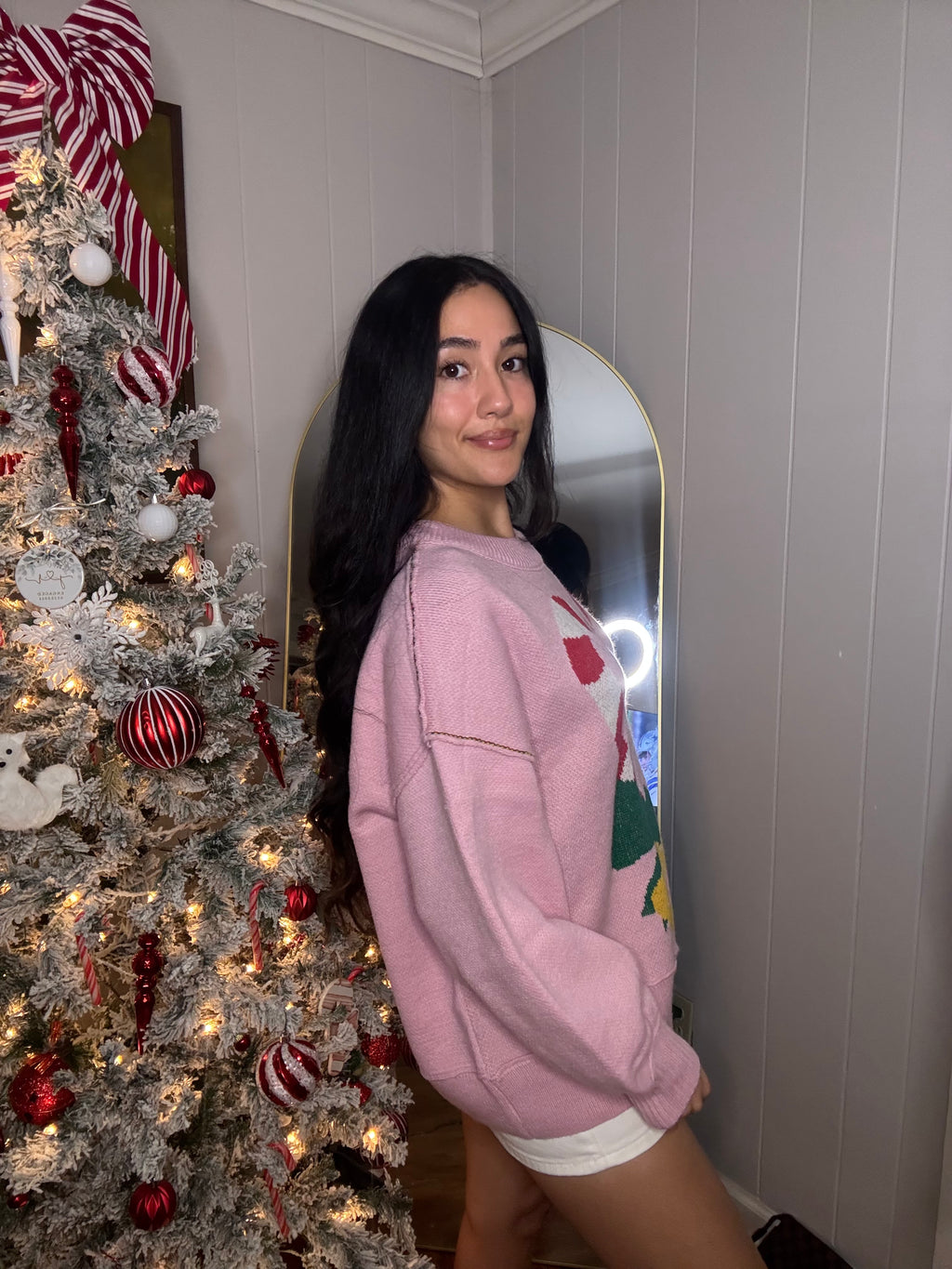 Sweet Candy Cane Sweater